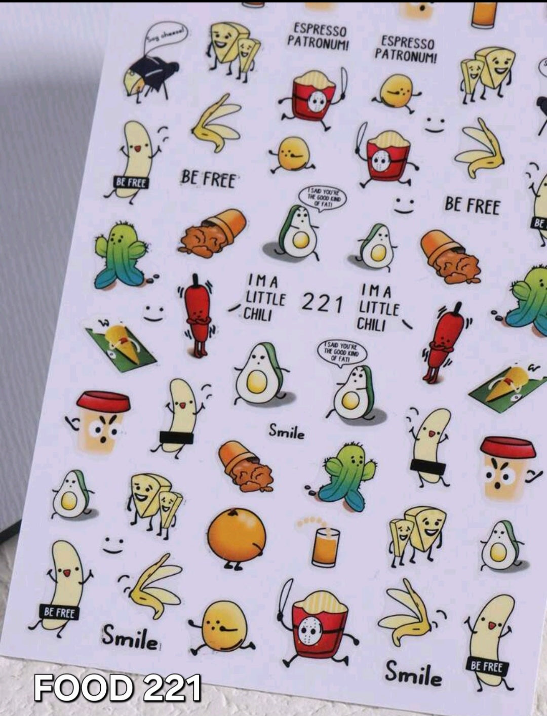 Food Stickers 221