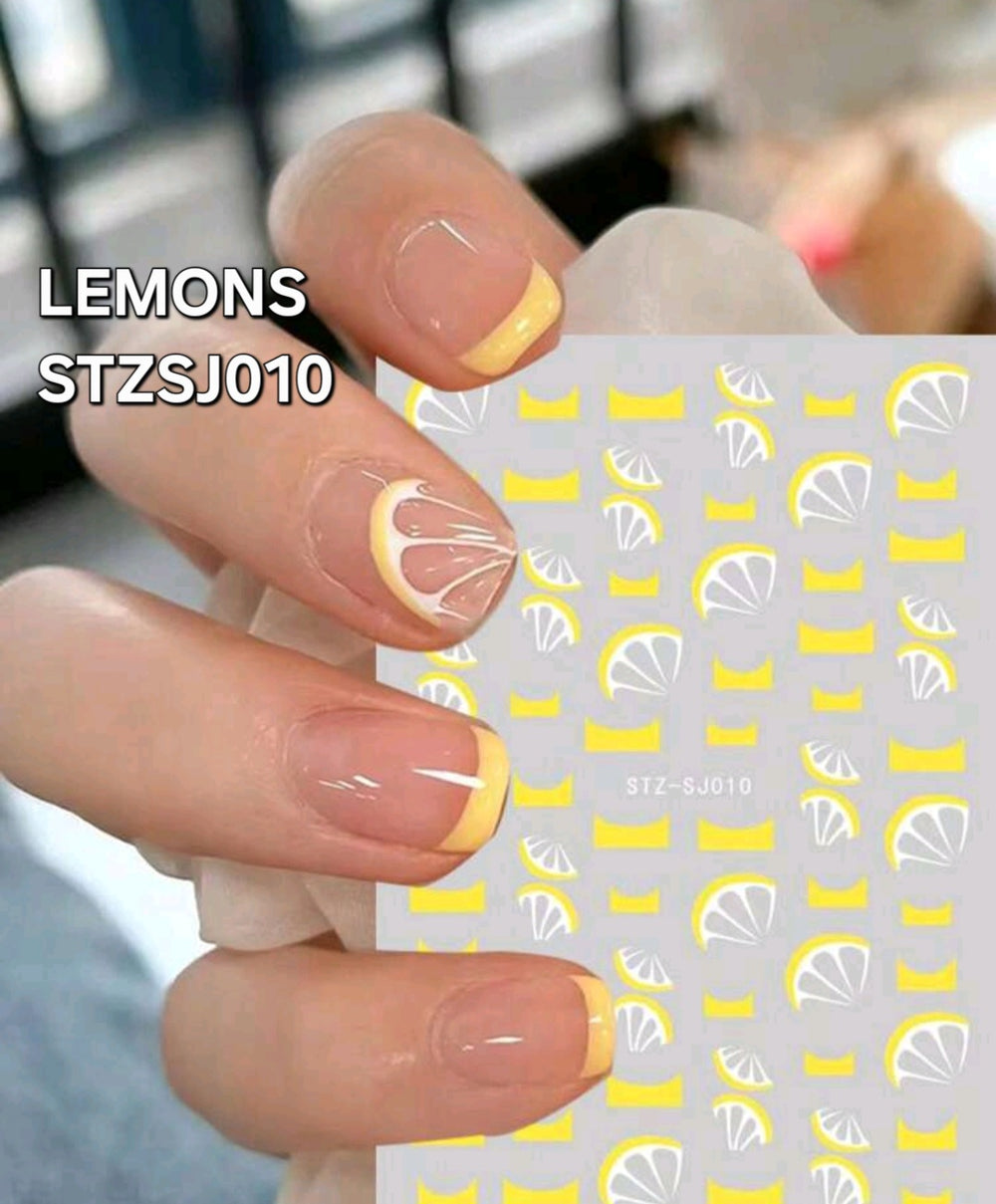 Fruit Stickers Lemons STZSJ010