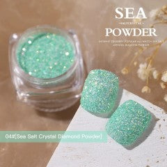 Sea Salt crystal powder green