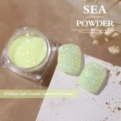 Sea Salt crystal powder yellow