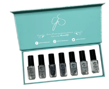 Polish Kit (7 Colors) 7- Shades of Grey