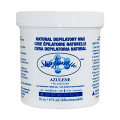 Sharonelle Natural Depilatory Wax Azulene Microwaveable 16oz