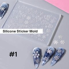 Silicone Sticker Mold (#1)