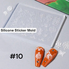 Silicone Sticker Mold (#10)