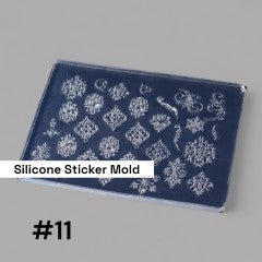 Silicone Sticker Mold (#11)