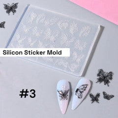Silicone Sticker Mold (#3)
