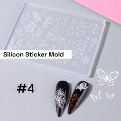 Silicone Sticker Mold (#4)