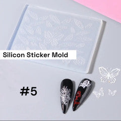 Silicone Sticker Mold (#5)