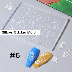 Silicone Sticker Mold (#6)