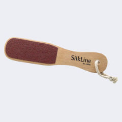 Silkline “WET/DRY” Foot File with wood handle