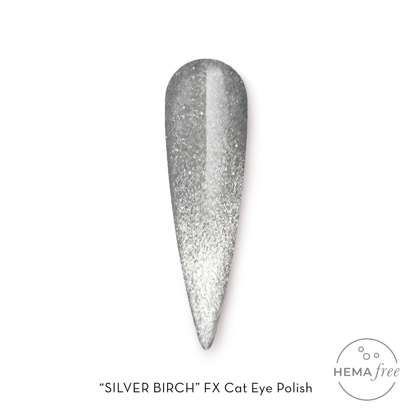 FX Gel Polish Cat Eye Silver Birch 15ml