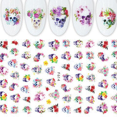 Skull Stickers F614