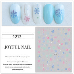 Snowflake Stickers 1212