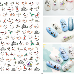 Snowmen Faces (Stickers) R109