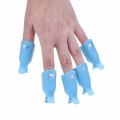 Soak Off Clips - Blue 5pc