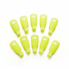 Soak Off Clips - Yellow 5pc