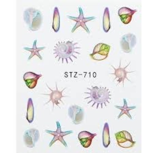 Star fish Water decals STZ-710