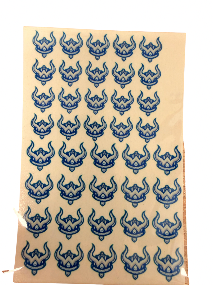 Water decal paradise warriors