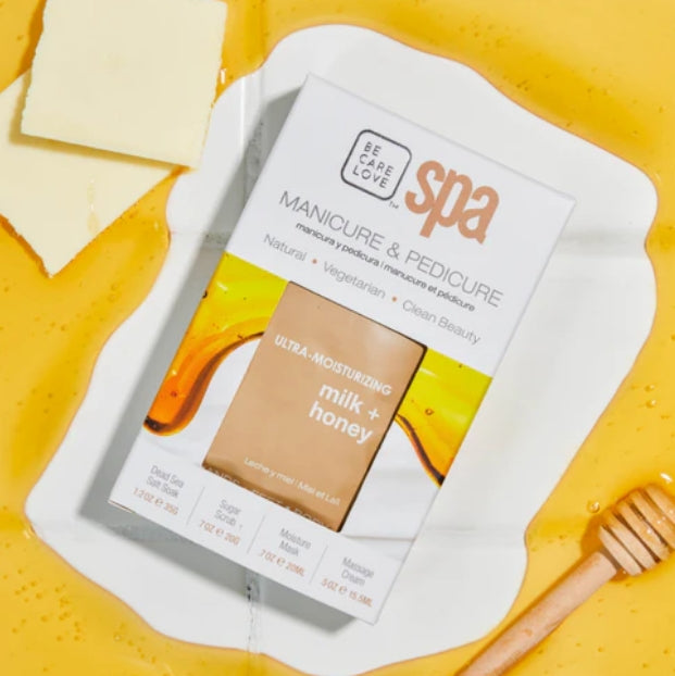 Coffret 4 en 1 Lait Ultra-Hydratant + Miel Au Chocolat Blanc