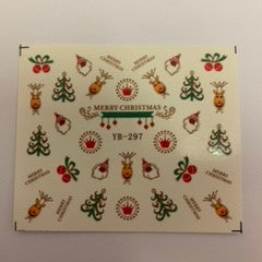 Water Decal Christmas #11 YB-297