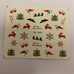 Water Decal Christmas #12 YB-300