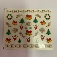 Water Decal Christmas #2 YB-293