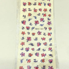 Water Decal Flower DS-387