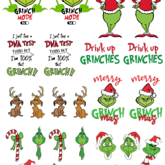 Water Decal Grinchmas