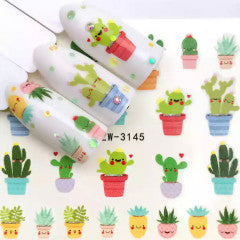 Water Decal Cactus YZW- 3145
