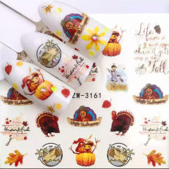 Water Decal Thanksgiving YZW- 3161