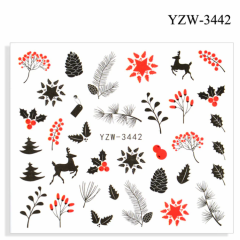 Water Decal Christmas YZW- 3442
