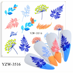 Water Decal leaves YZW- 3516