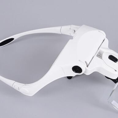 White Headlamp Magnifier (5 Magnification)