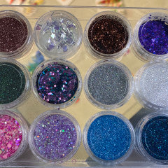 Winter Wonderland 12 Glitter Assortment Tray