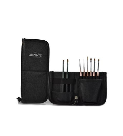 Akzentz Black Empty Case for Brushes