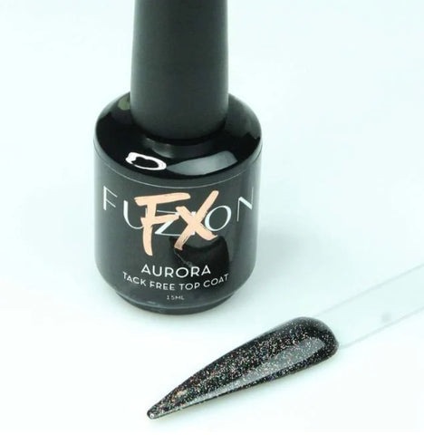 Fuzion FX Aurora Shimmer Top Coat 15ml