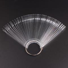 clear square nail swatch ring 25 pcs – Atlantic Nail Supply