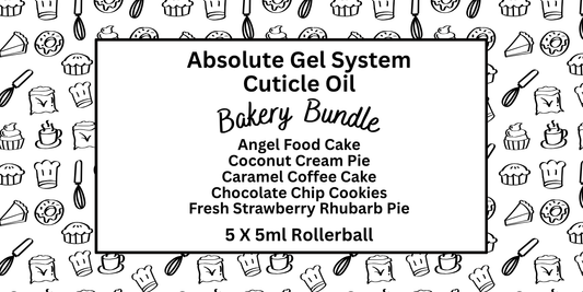 Bakery Bundle Cuticle Oil 5x5ml Rollerball