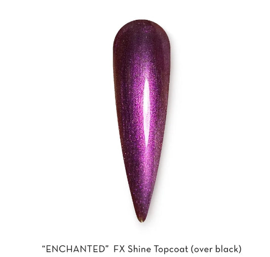 Fuzion FX Enchanted Metallic Pearl Top Coat 15ml