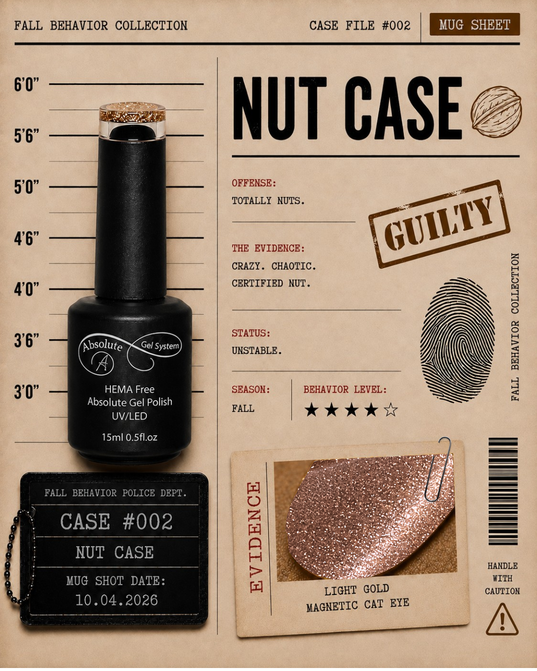Absolute Nut Case Cat Eye hema free 15ml