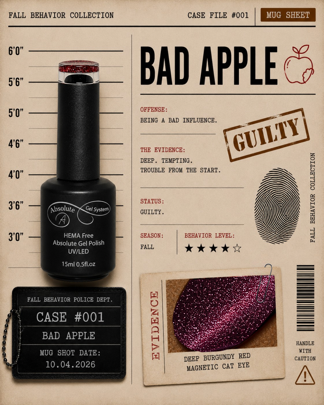 Absolute Bad Apple Cat Eye hema free 15ml