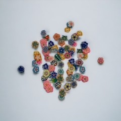 Polymer Clay Flower Slices
