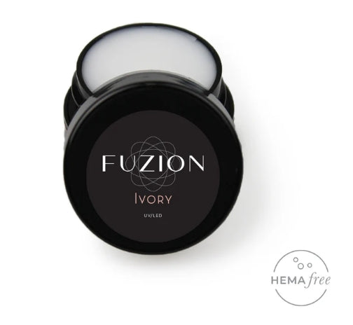 Gel de construction Fuzion Ivory - UV/LED, sans HEMA