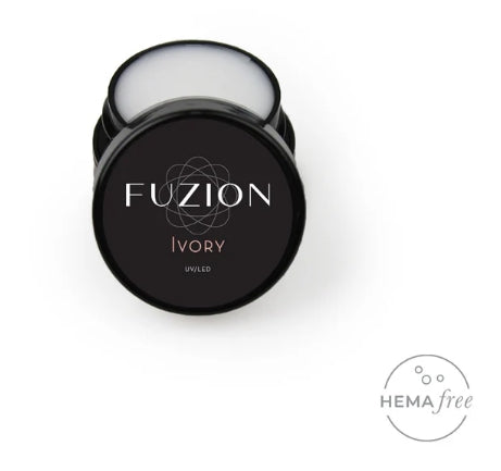 Fuzion Ivory Builder Gel - UV/LED, HEMA Free