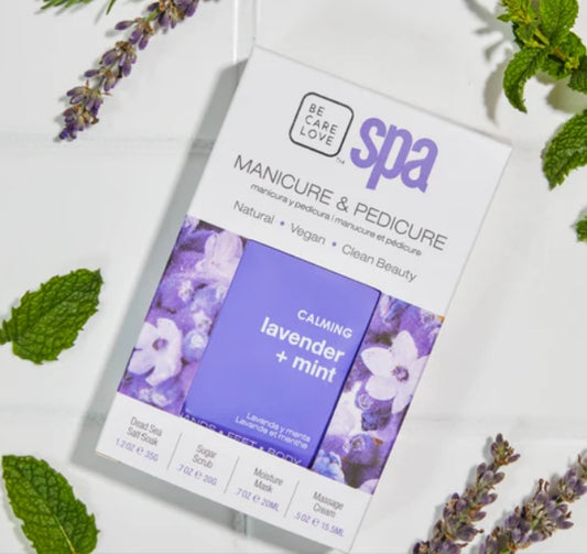 Calming Lavender + Mint 4-In-1 Packet Box Set