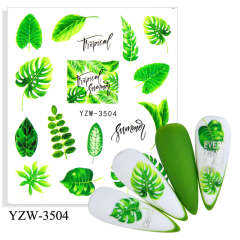 leaves Water Decal YZW- 3504