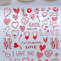 love stickers R399