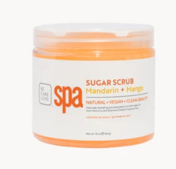 Age-Defying Mandarin + Mango Sugar Scrub 16 oz