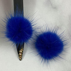 pom pom Royal Blue