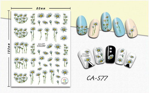 Flower Stickers Daisies CA577